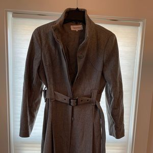 Calvin Klein Gray Tweed Jacket